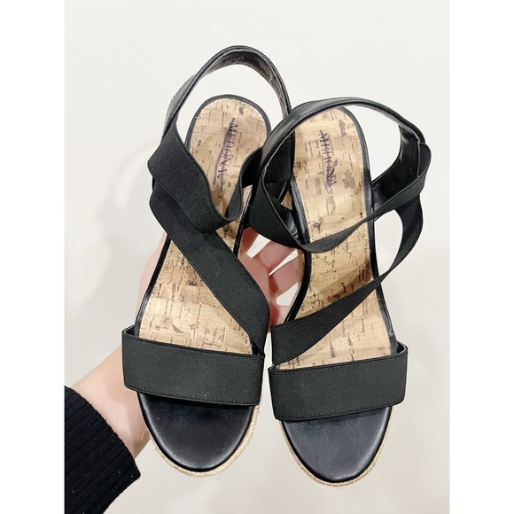 Merona Target Black Wedges - Picture 6 of 7